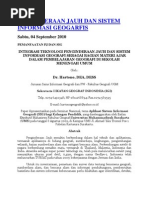 Download Penginderaan Jauh Dan Sistem Informasi Geogarfis by alam301 SN106689152 doc pdf