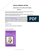 Las Cabezas Rodantes Del Mal Archivo Escaneado Difusion Blog Ecoturismo Esoterico. Sept. 22 de 2012.