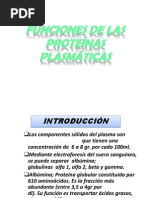 proteinas plasmáticas