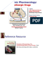 ANS Pharmacology-Cholinergic Agents