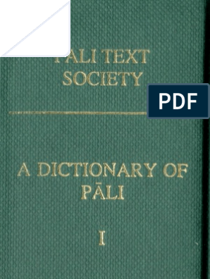 298px x 396px - A Dictionary of Pali I, Cone, 2001 | PDF | Pali | Sanskrit