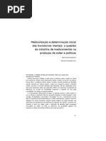 Medicalização e determinação social dos transtornos mentais - a questão da indústria de medicamentos na produção de saber e políticas