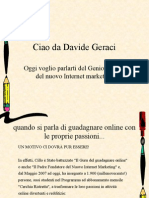 Vuoi guadagnare con internet? con Italo Cillo puoi farlo