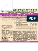 Dda Recruitment 2013