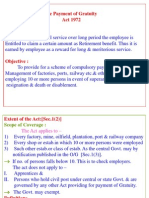 The Payment of Gratuity Act 1972