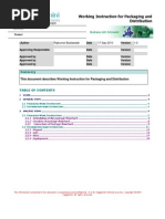 Working Instruction for Packaging and Distribution_v1.0
