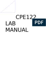 CPE122 Java manual