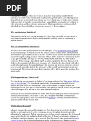 Clinical Trial