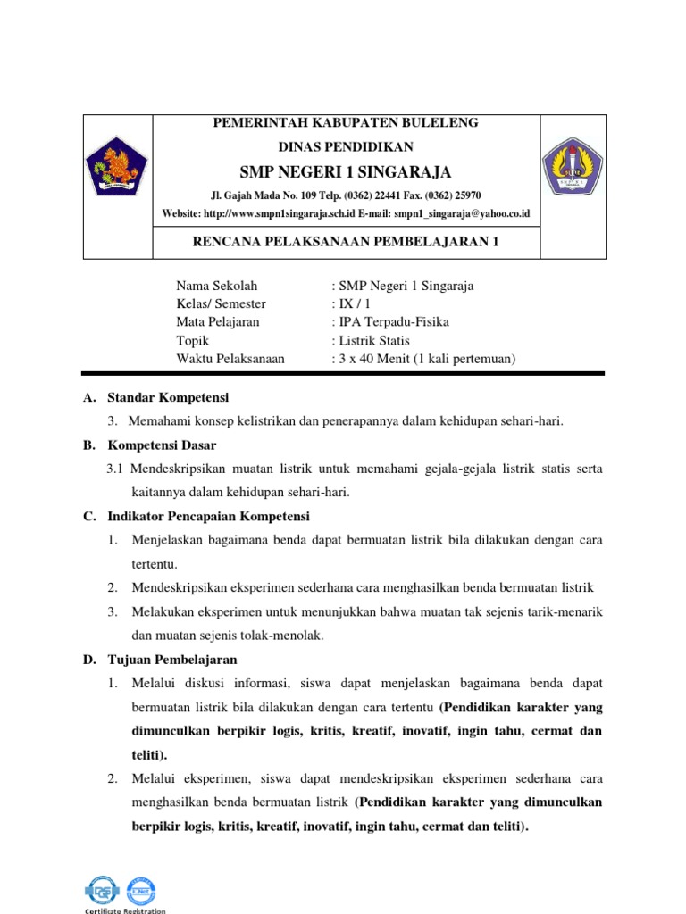 31 RPP Listrik Statis 1