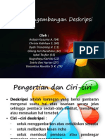 Pola Pengembangan Paragraf Deskripsi