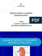 Balance Hidrico Equilibrio Hidroelectrolitico