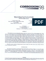 Corrosion 98 Paper - TSA Coating Testing