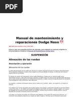 Download Manual de Mantenimiento y Reparaciones Dodge Neon by Alejandro Hernandez de Luna SN106736067 doc pdf
