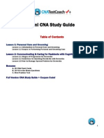 Mini CNA Study Guide