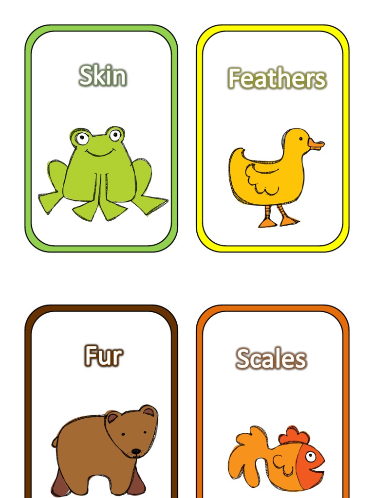 Animal Covering Cards