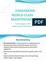 Benchmarking World-Class Maintenance Frampton