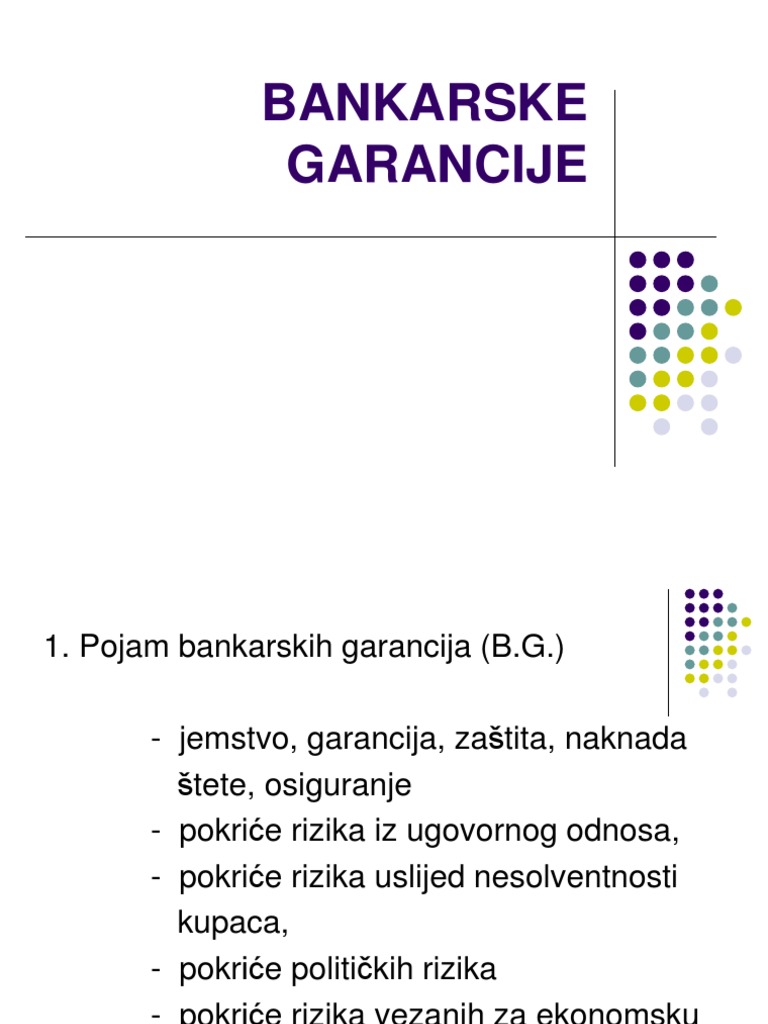 Bankarske Garancije