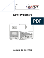 Manual do Usuário EX-03 - Eletrocardiógrafo