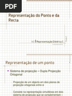 1 Representa o Do Ponto e Da Recta Parte I