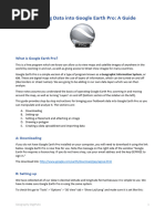 Importing Excel Points to Google Earth | PDF | Software | Computing