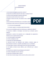Checklist Proinfo