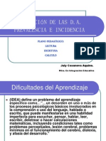 Dificultades de Aprendizaje