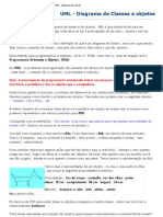 UML Diagrama Classes