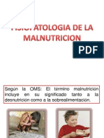 Fisiopatologia de La Malnutricion