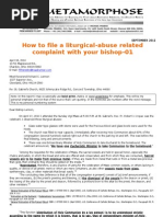 How To File A Liturgical Abuse-Related Complaint With Your Bishop 01-Ron Smith