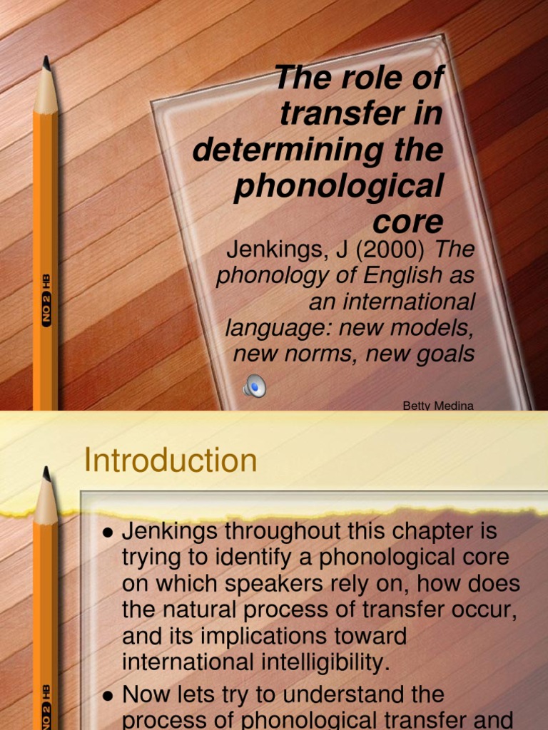 Phonological Transfer in L2 Acquisition | PDF | Second Language ...