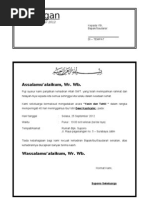 Contoh Surat Undangan Tahlil 40, 100, 1000 hari (haul).doc
