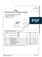 TIP100/TIP101/TIP102: NPN Epitaxial Silicon Darlington Transistor