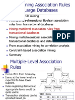 Mining Multilevel Association Rules From Transactional Databases