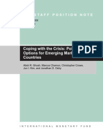 IMF Staff Note Offers Policy Options for Emerging Economies Coping with Global Crisis