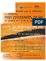 2012 AB-540 Conference Flyer_Spanish