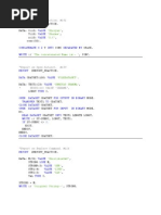 Smartshift Basic Codes