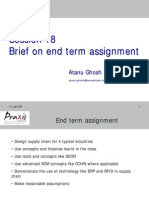 Brief on End Term Assignment