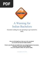 Download Warning for Indian Bachelors by librapisces007 SN106788620 doc pdf