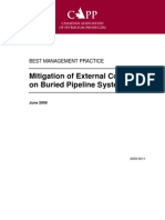 BEST MANAGEMENT PRACTICE Mitigation of External Corrosion on Buried Pipeline Systems