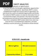 Housing Swot