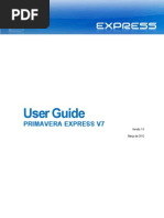 User Guide_primavera Express 7_ v1