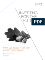 Investing For The Future: Why We Need A British Investment Bank