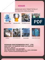Keshab Machineries Brochure India - Crushing and Processing Machines