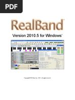 Download RealBand 2010_5 Manual by Ragaga SN106799754 doc pdf