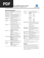 Download Bizhub 751 601 Spec and Install Guide by Monkeyzall All SN106800246 doc pdf