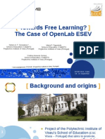 Towards Free Learning? The Case of OpenLab ESEV