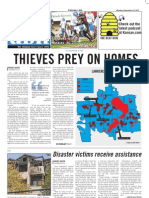 Thieves Prey On Homes: The University Daily Kansan
