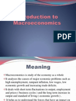 Chapter 8 Introduction to Macroeconomics