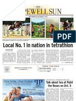 Local No. 1 in Nation in Tetrathlon: Inside This Issue
