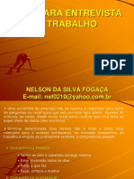 Dicas de entrevista de seleção - Nelson da Silva Fogaça